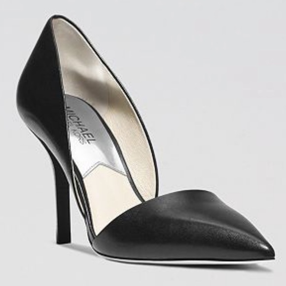 Michael Kors Julieta D’Orsay Leather Pumps